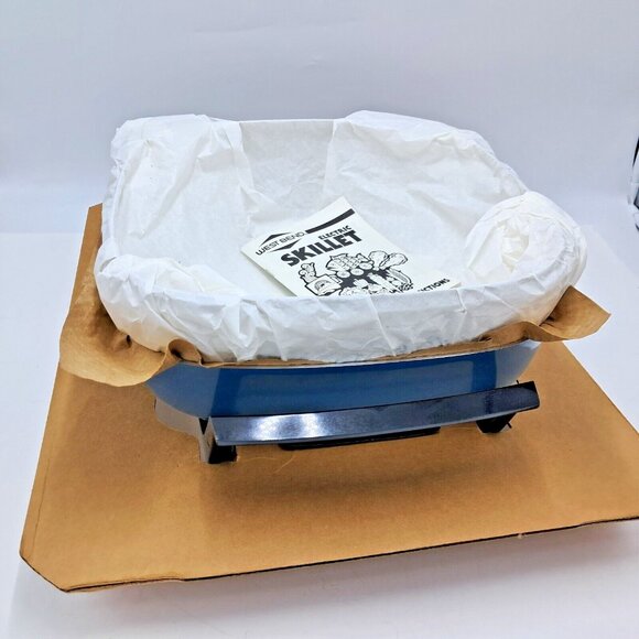 West Bend SilverStone 12" Electric Skillet #72640Z Vintage NOS Unused In Box - Picture 2 of 10